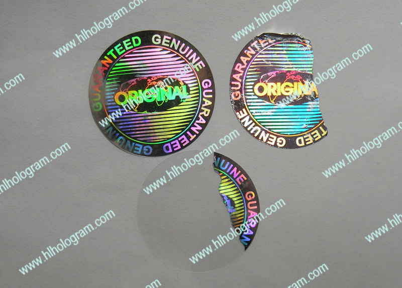 hologram sticker photo