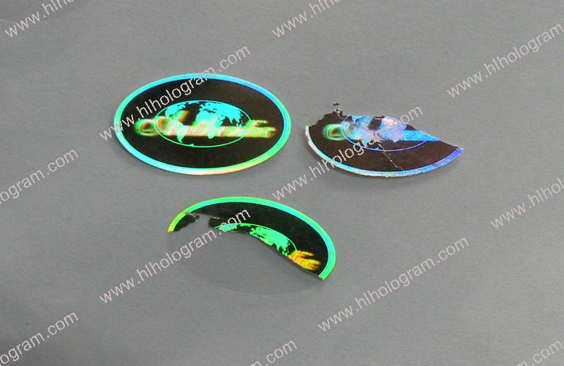 hologram sticker photo