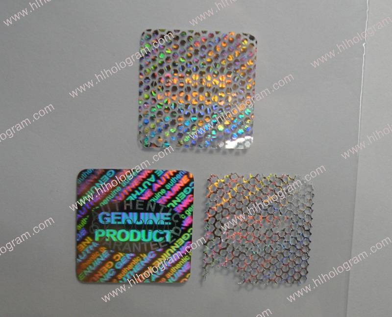 hologram sticker photo