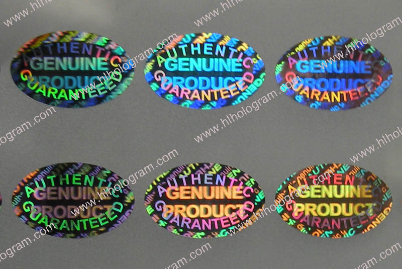 hologram sticker photo