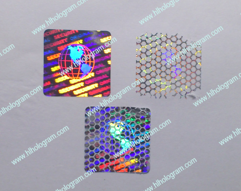 hologram sticker photo