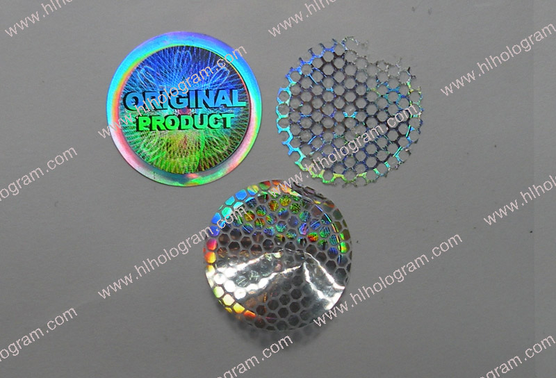 hologram sticker photo