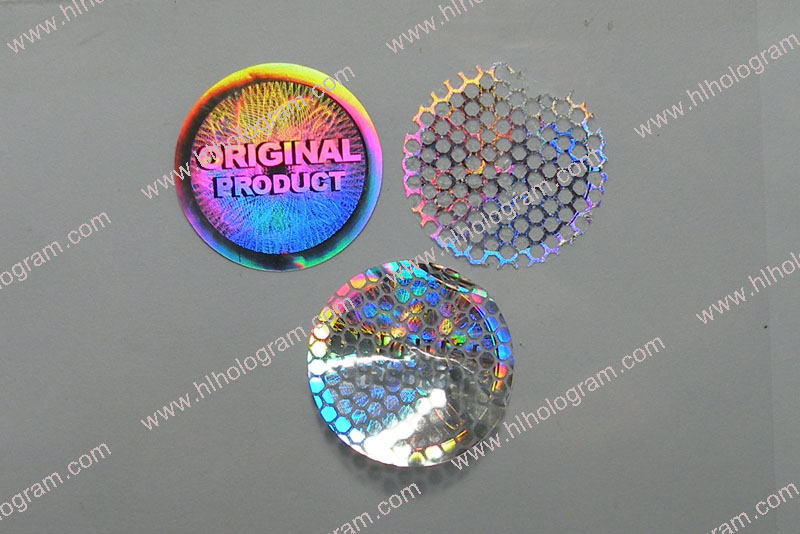 hologram sticker photo