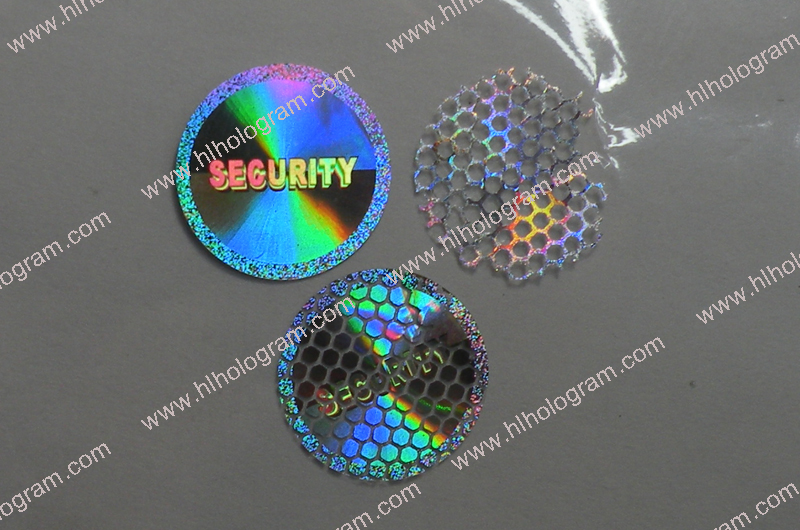 hologram sticker photo