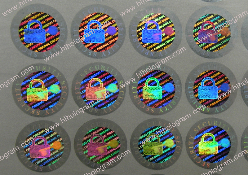 hologram sticker photo