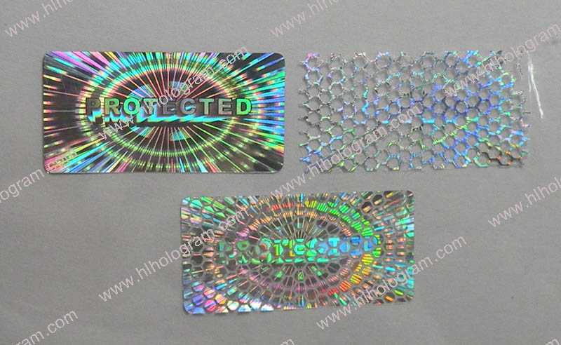 hologram sticker photo