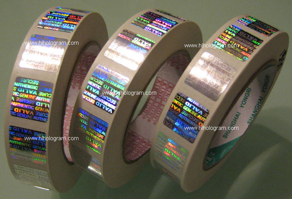 Holographic Roll Labels