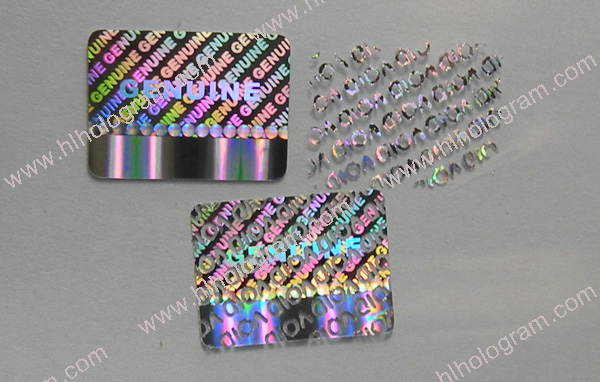 Year 2020  Hologram Label Sticker Tamper proof Hologram logo VOID Labels 15x20mm 